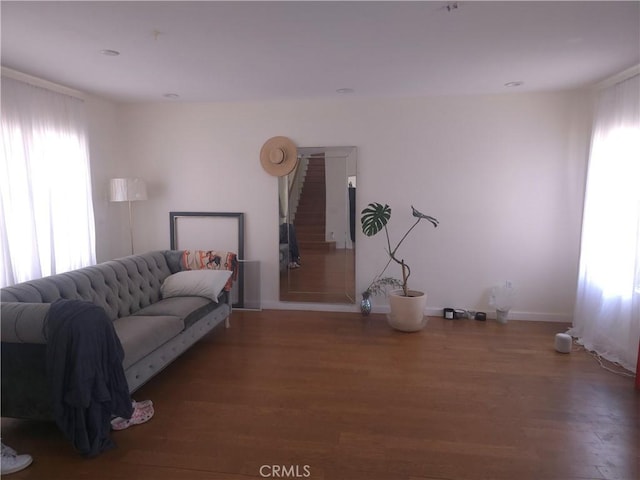 242 Spinnaker St, San Jacinto, CA 92583 - living room with wood finished floors