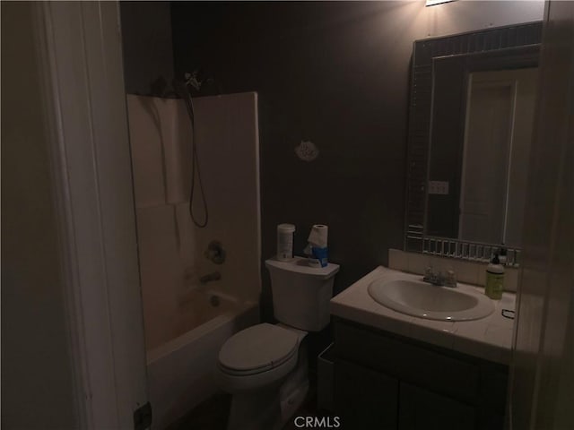 242 Spinnaker St, San Jacinto, CA 92583 - bathroom with vanity and bathtub / shower combination