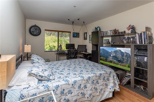 14048 Wagon Mound Rd, Rancho Cascades, CA 91342 - bedroom featuring wood finished floors