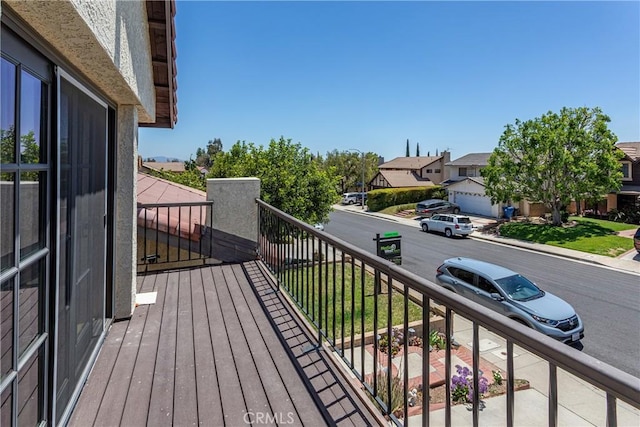 14048 Wagon Mound Rd, Rancho Cascades, CA 91342 - balcony with a residential view