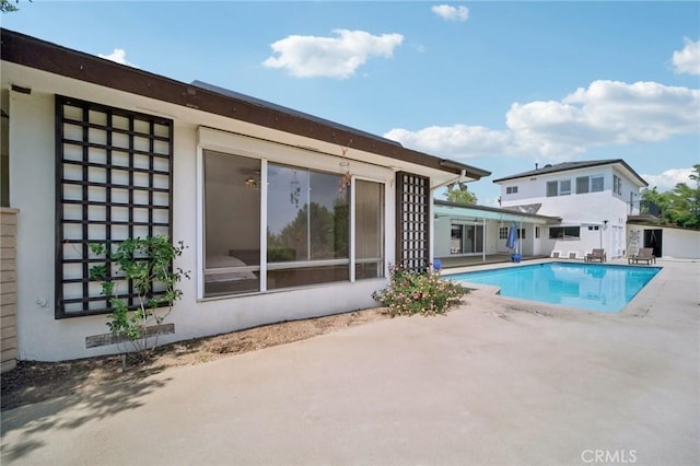 12218 Sarazen Pl, Granada Hills, CA 91344 - outdoor pool featuring a patio area