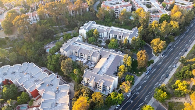 drone / aerial view