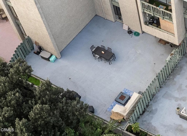 aerial view