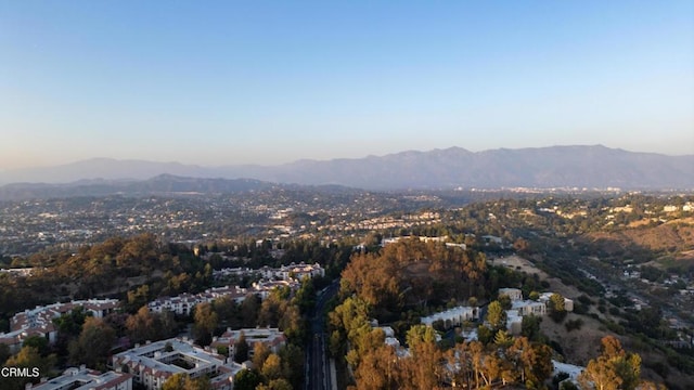 view of property location featuring mountains