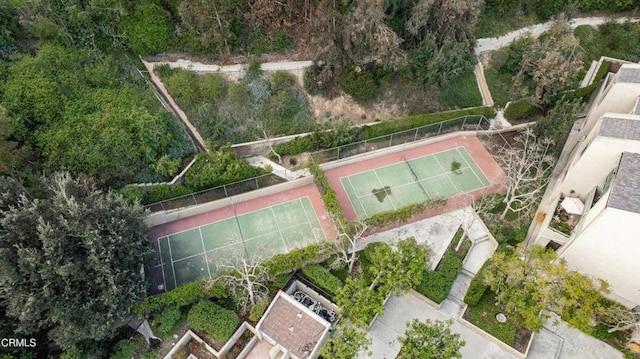 aerial view