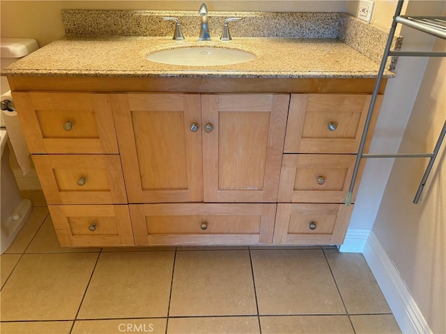 24055 Paseo Del Lago Unit 963, Laguna Woods, CA 92637 - bathroom featuring tile patterned floors and vanity