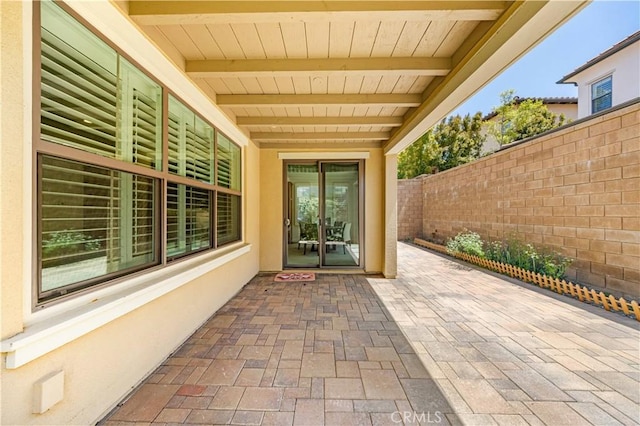 114 Yuba, Irvine, CA 92620 - view of patio / terrace with fence