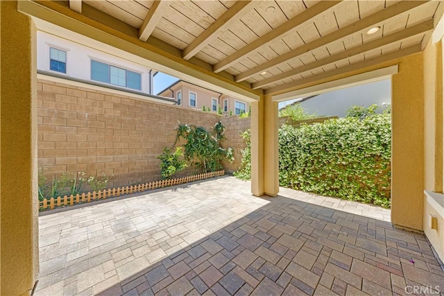 114 Yuba, Irvine, CA 92620 - view of patio / terrace with fence
