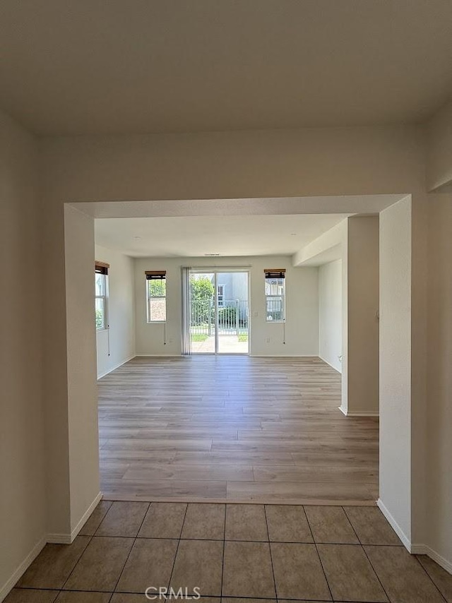 16722 Nicklaus Dr Unit 47, Rancho Cascades, CA 91342 - empty room featuring baseboards and wood finished floors