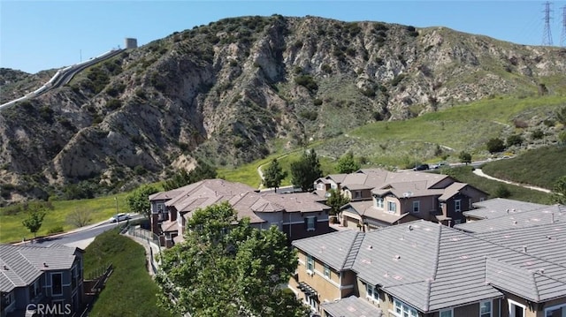 16722 Nicklaus Dr Unit 47, Rancho Cascades, CA 91342 - view of mountain backdrop with nearby suburban area