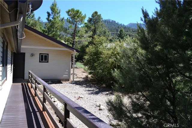15433 Acacia Way, Pine Mountain Club, CA 93225 - view of side of property featuring a forest view