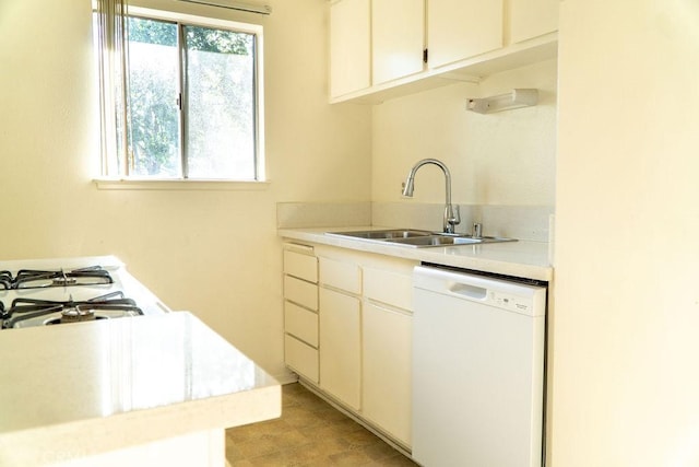 8990 19th St Unit 268, Rancho Cucamonga, CA 91701 - kitchen with dishwasher, a sink, and light countertops