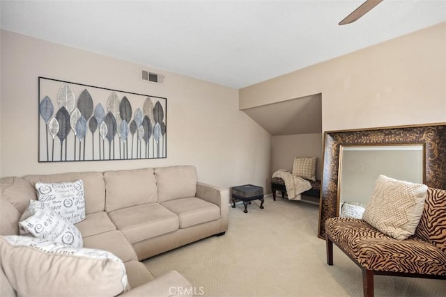 81 Cloudcrest, Aliso Viejo, CA 92656 - living room featuring light colored carpet and a ceiling fan