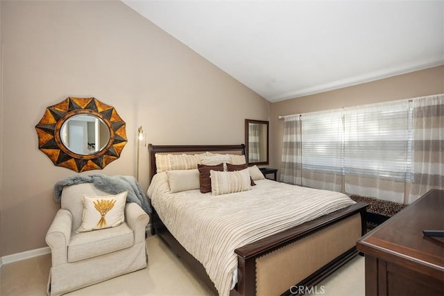 81 Cloudcrest, Aliso Viejo, CA 92656 - bedroom with vaulted ceiling and light carpet