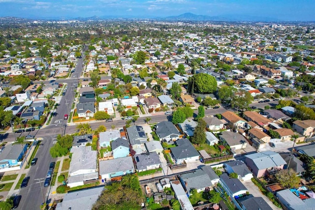 487678 34th St, San Diego, CA 92116 - aerial view of property's location featuring nearby suburban area and mountains
