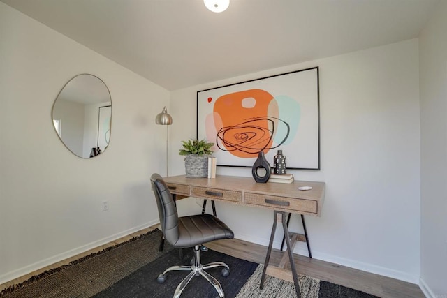 487678 34th St, San Diego, CA 92116 - home office featuring wood finished floors and baseboards