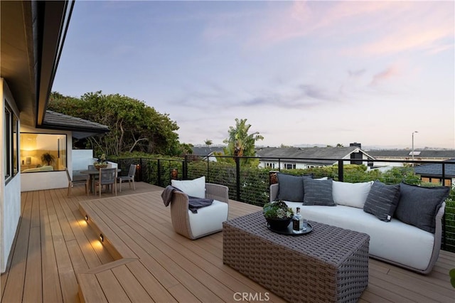 23262 Ellice Cir, Dana Point, CA 92629 - deck with an outdoor hangout area and outdoor dining space