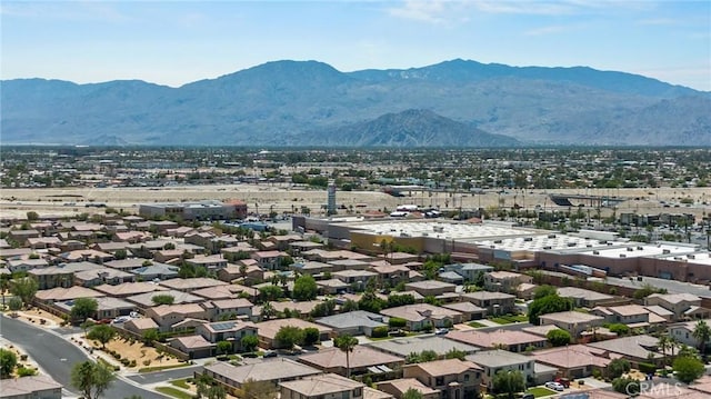 bird's eye view of mountains