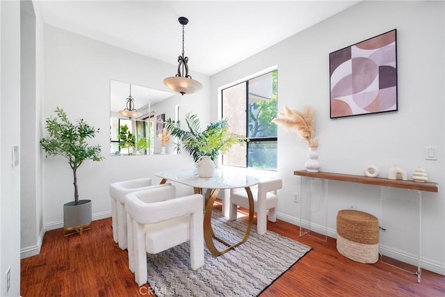 1188 Walnut Grove Ave Unit A, Rosemead, CA 91770 - dining space featuring healthy amount of natural light and wood finished floors
