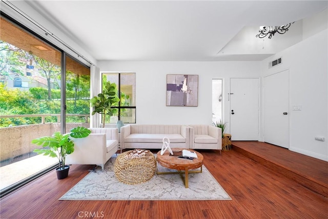 1188 Walnut Grove Ave Unit A, Rosemead, CA 91770 - living room with wood finished floors