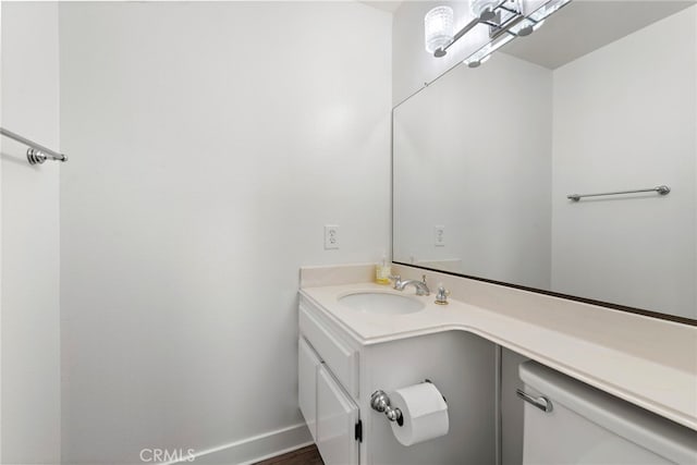 26932 Begonia Pl, Mission Viejo, CA 92692 - bathroom with vanity and baseboards