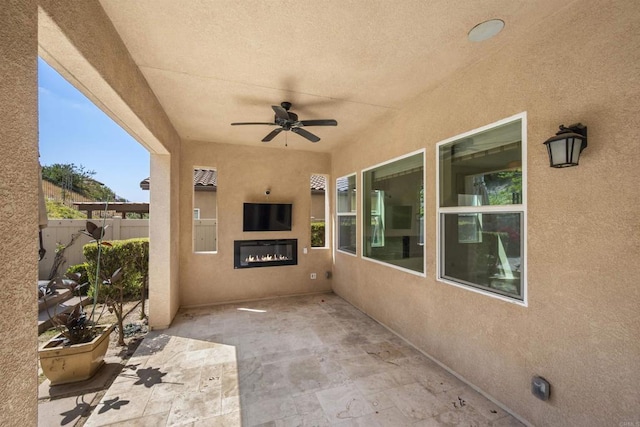1797 Santa Christina Ave, Chula Vista, CA 91913 - view of patio featuring a ceiling fan