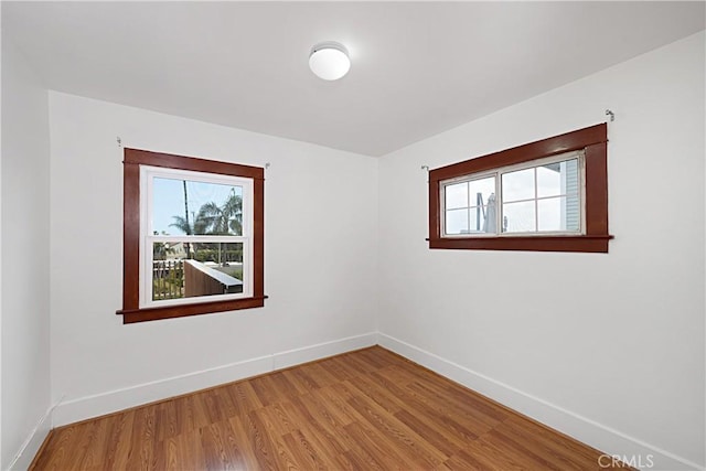 521 S Francisca Ave, Redondo Beach, CA 90277 - spare room with baseboards and light wood-style flooring