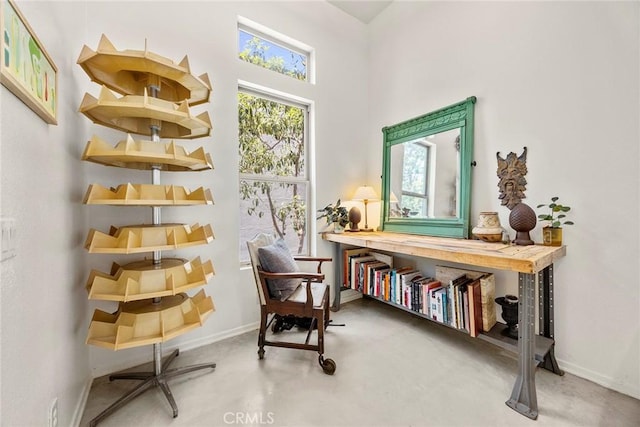 253 N Bush St, Santa Ana, CA 92701 - sitting room featuring baseboards