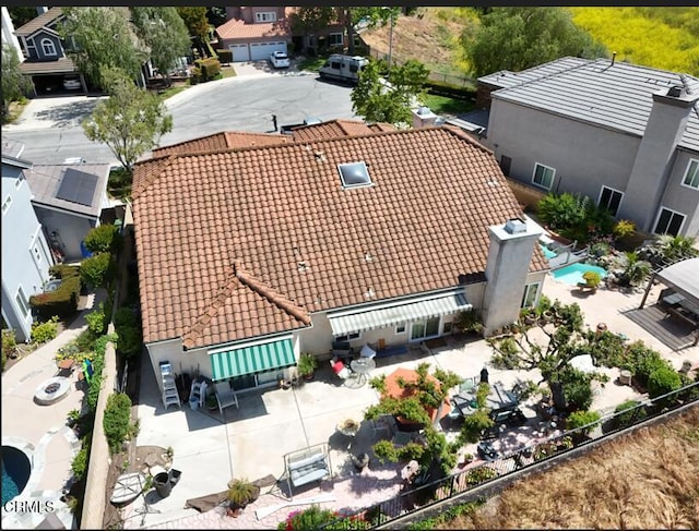 4078 Bending Oak Ct, Moorpark, CA 93021 - view from above of property