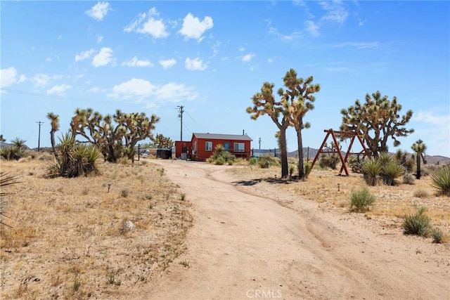 59101 Joshua Dr, Yucca Valley, CA 92284 - view of dirt / gravel road