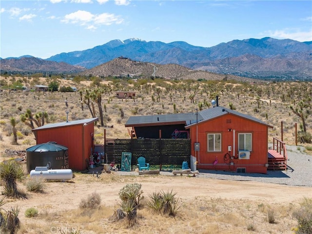 59101 Joshua Dr, Yucca Valley, CA 92284 - mountain view with a desert landscape and rural landscape