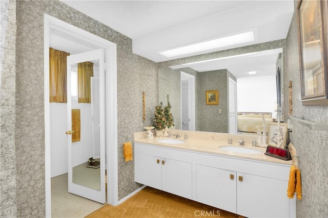 18132 James Rd, Villa Park, CA 92861 - bathroom featuring double vanity