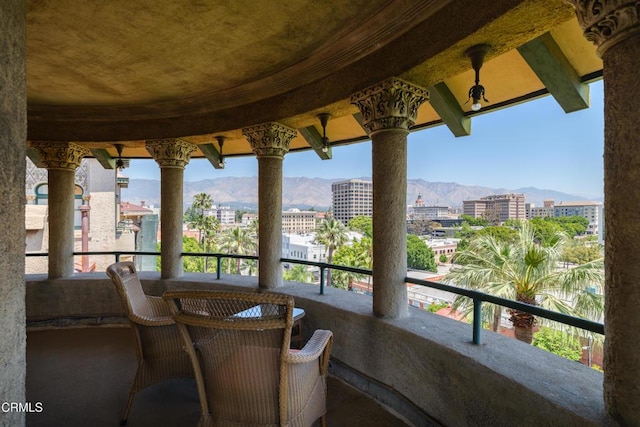 99 S Raymond Ave Unit 409, Pasadena, CA 91105 - balcony with a mountain view and a view of city