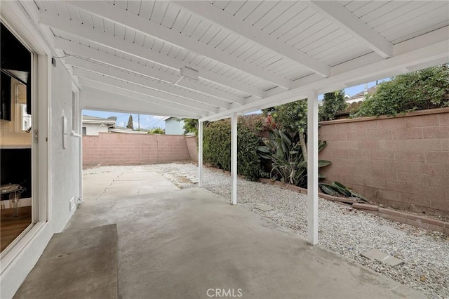 18017 Glenburn Ave, Torrance, CA 90504 - view of patio featuring a fenced backyard