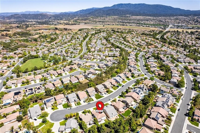 42631 Hussar Ct, Temecula, CA 92592 - view of property location featuring a mountainous background and nearby suburban area