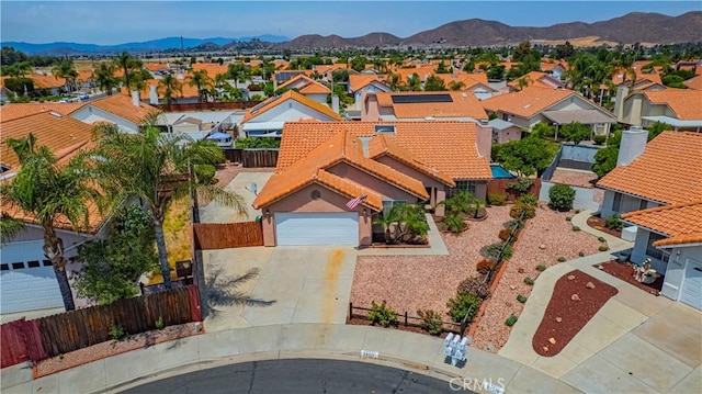29331 Mawr Ct, Menifee, CA 92586 - aerial view of residential area featuring mountains