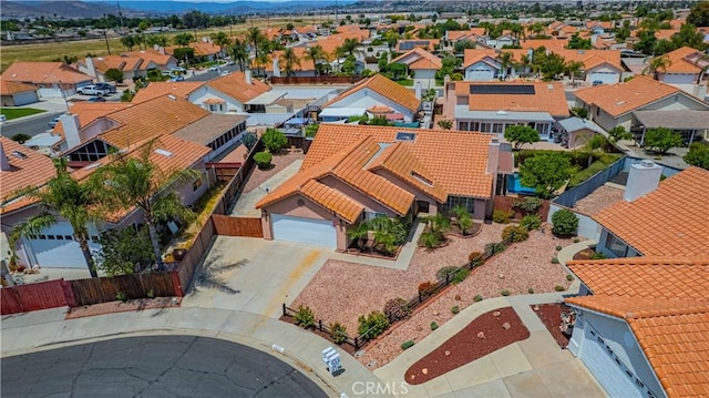 29331 Mawr Ct, Menifee, CA 92586 - aerial perspective of suburban area with mountains