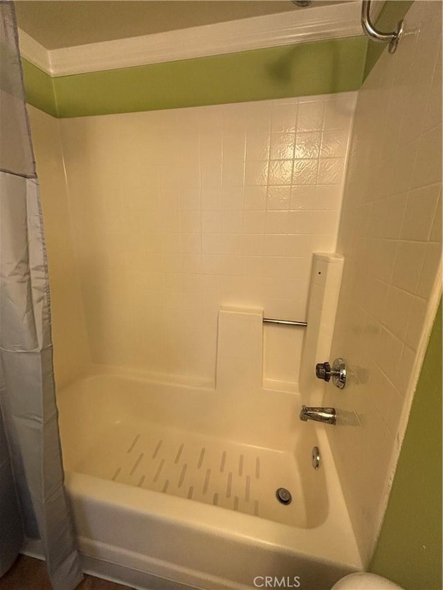 17092 Whispering Brook Way, Riverside, CA 92503 - bathroom featuring shower / bath combination with curtain