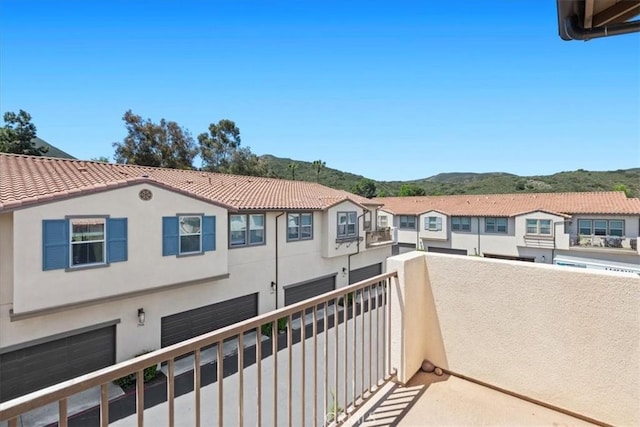 7501 Eagle Dr Unit 101, Santee, CA 92071 - balcony featuring a mountain view and a residential view