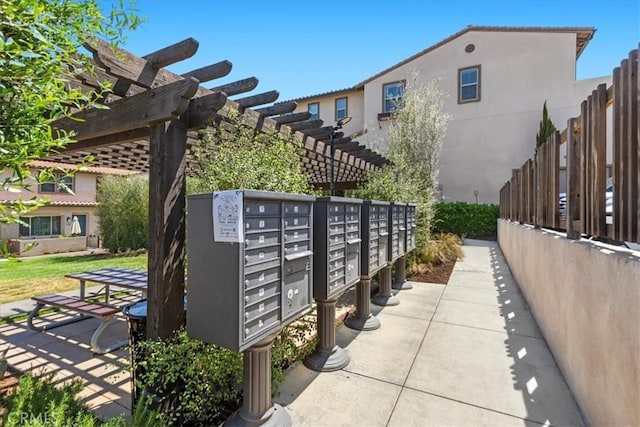 7501 Eagle Dr Unit 101, Santee, CA 92071 - view of community featuring mail area and a pergola