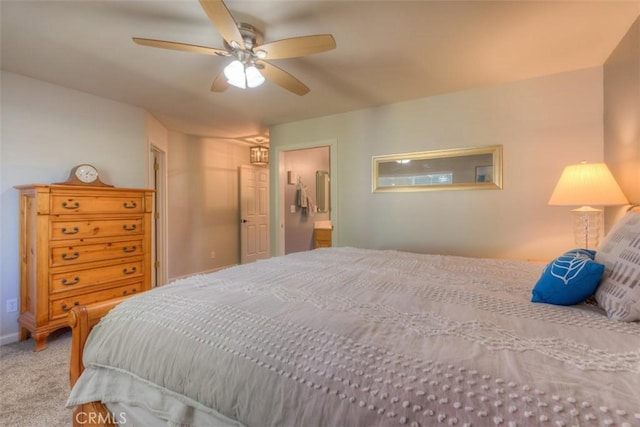 324 Crater Lake Dr, Chico, CA 95973 - bedroom with carpet and ceiling fan