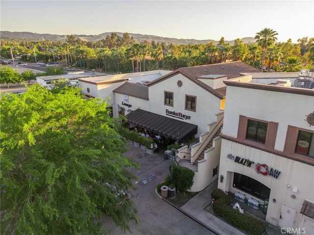 527 Ruiz St, Redlands, CA 92374 - aerial view at dusk of a mountain view