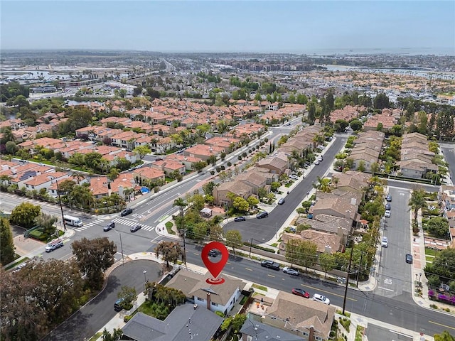 5681 E Colorado St, Long Beach, CA 90814 - aerial view of property and surrounding area featuring nearby suburban area