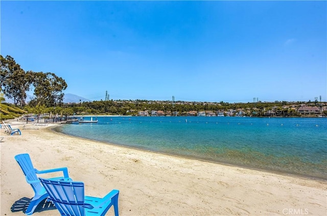 26065 Las Flores Unit C, Mission Viejo, CA 92691 - water view with nearby beach and a mountainous background