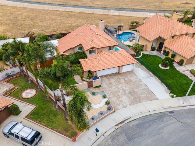11149 Liverpool Ln, Riverside, CA 92503 - view from above of property