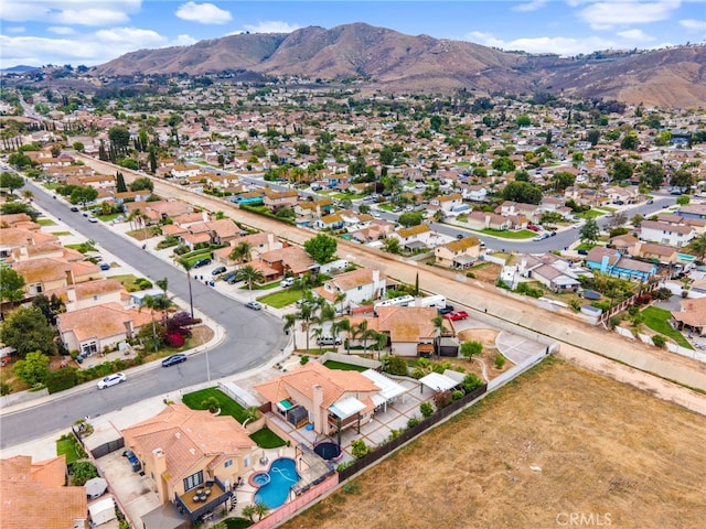 11149 Liverpool Ln, Riverside, CA 92503 - aerial view of residential area with mountains