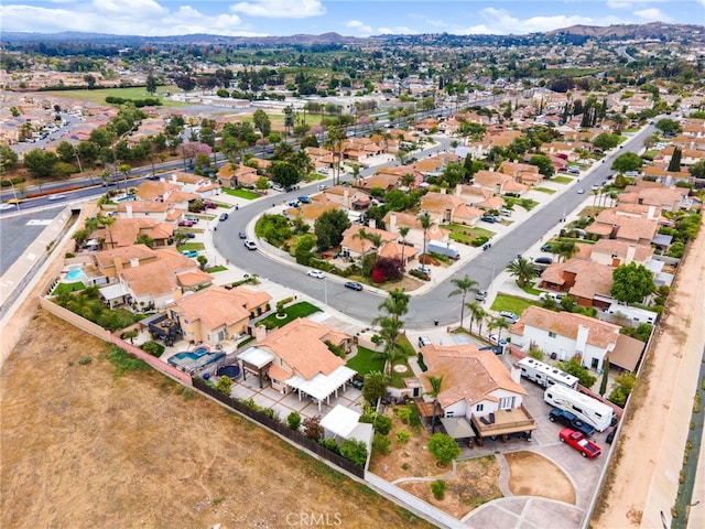 11149 Liverpool Ln, Riverside, CA 92503 - aerial perspective of suburban area featuring mountains
