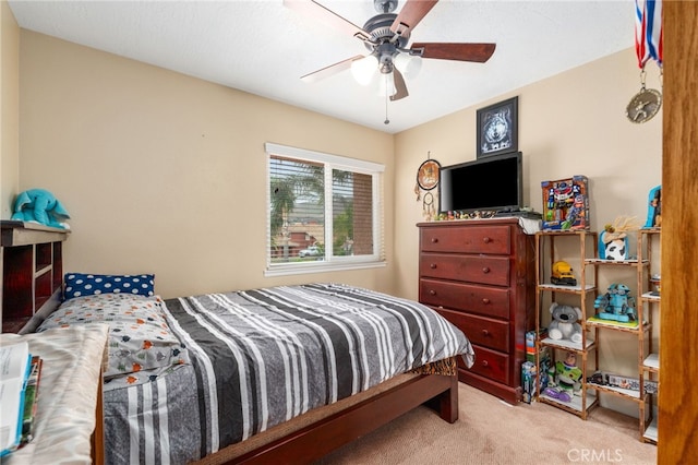 11149 Liverpool Ln, Riverside, CA 92503 - bedroom with carpet flooring and a ceiling fan