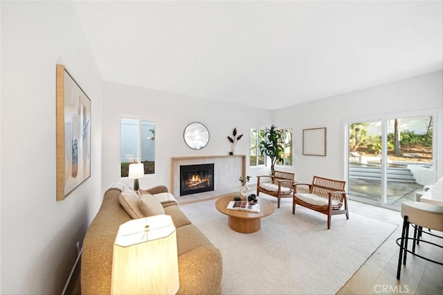 30901 Wellington Cir, Temecula, CA 92591 - living area featuring a glass covered fireplace