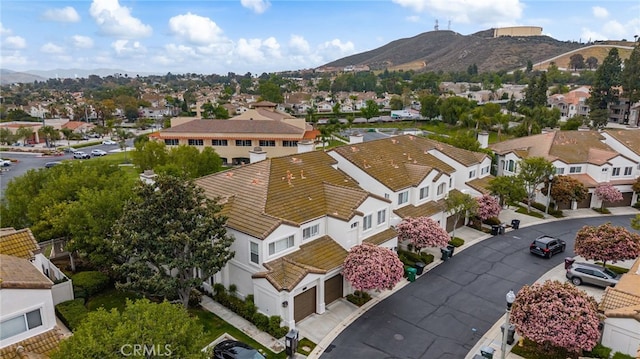 2130 Almeria St Unit 101, Corona, CA 92879 - aerial view of residential area featuring a mountain backdrop